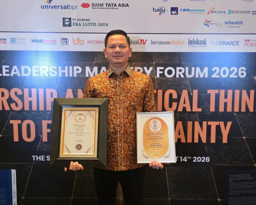 Bank Rohil Raih Golden Champion Infobank Awards 2026, Masuk 10 Besar BPR Terbaik Nasional